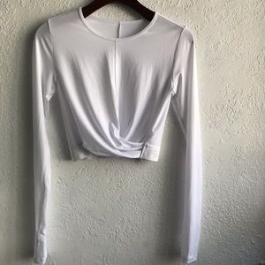 Fabletics xs white tank top